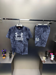 Under Armour Lacivert İthal Şortlu Eşofman Takımı