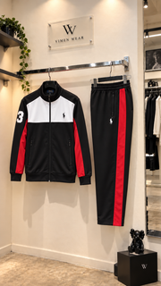 Polo Siyah İthal Eşofman Takım