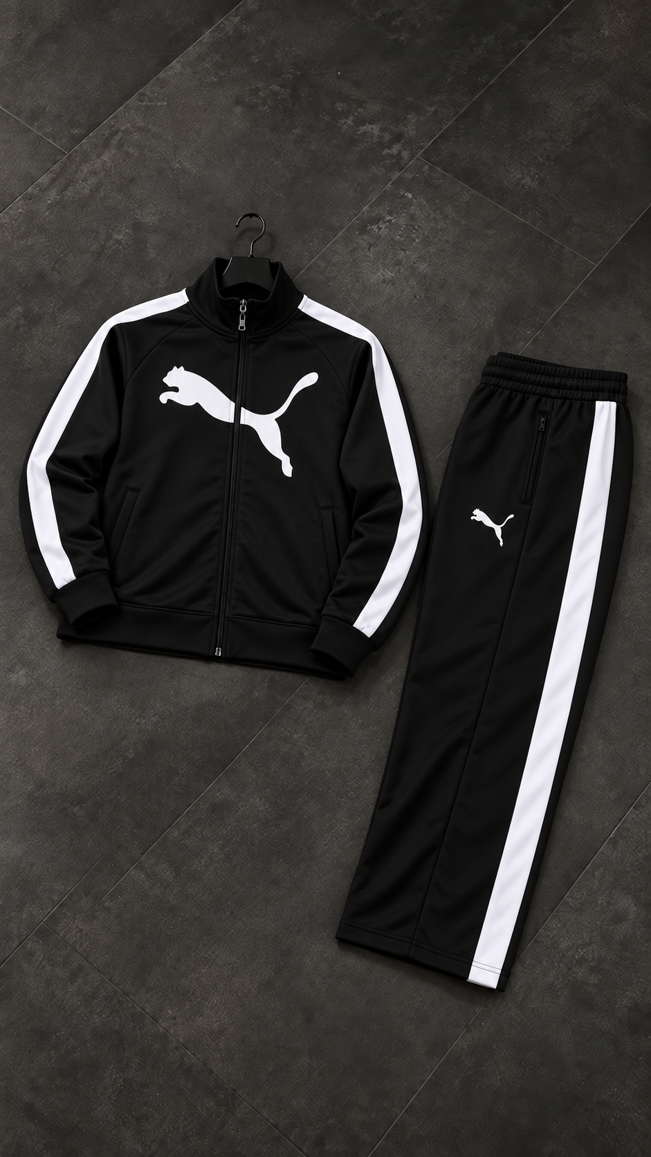 Puma Siyah Eşofman Takım