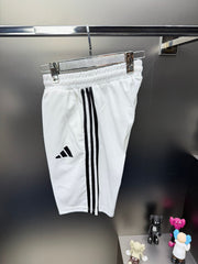 Adidas Beyaz İthal Şortlu Eşofman Takımı