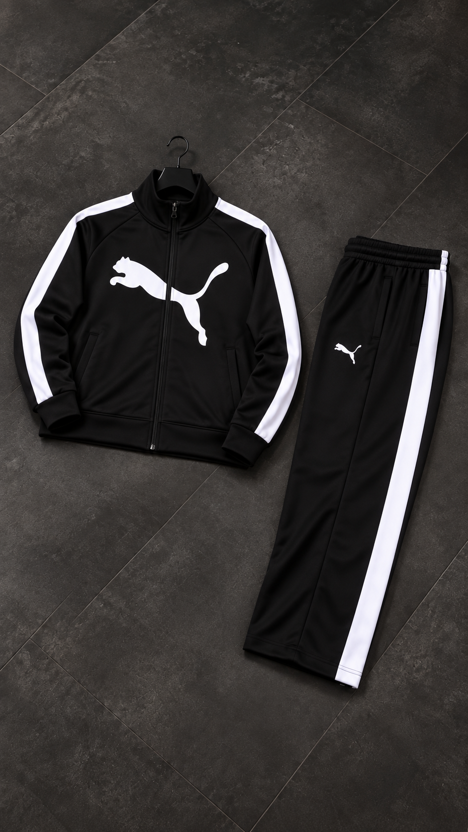 Puma Siyah Eşofman Takımı