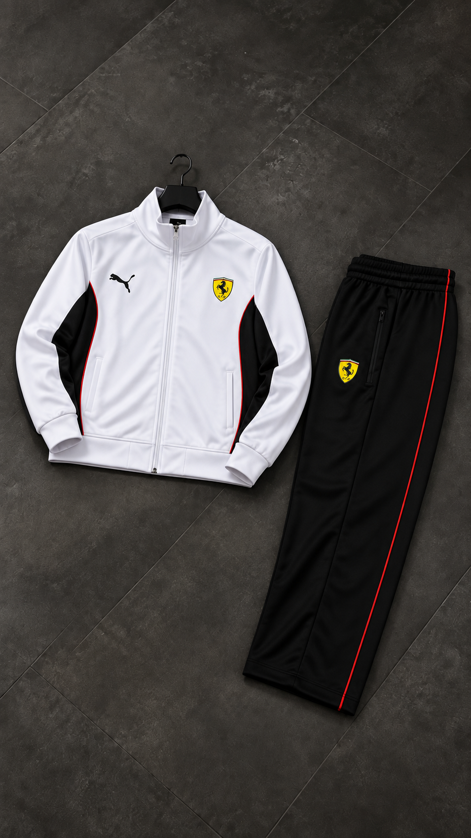 Puma Beyaz Eşofman Takım
