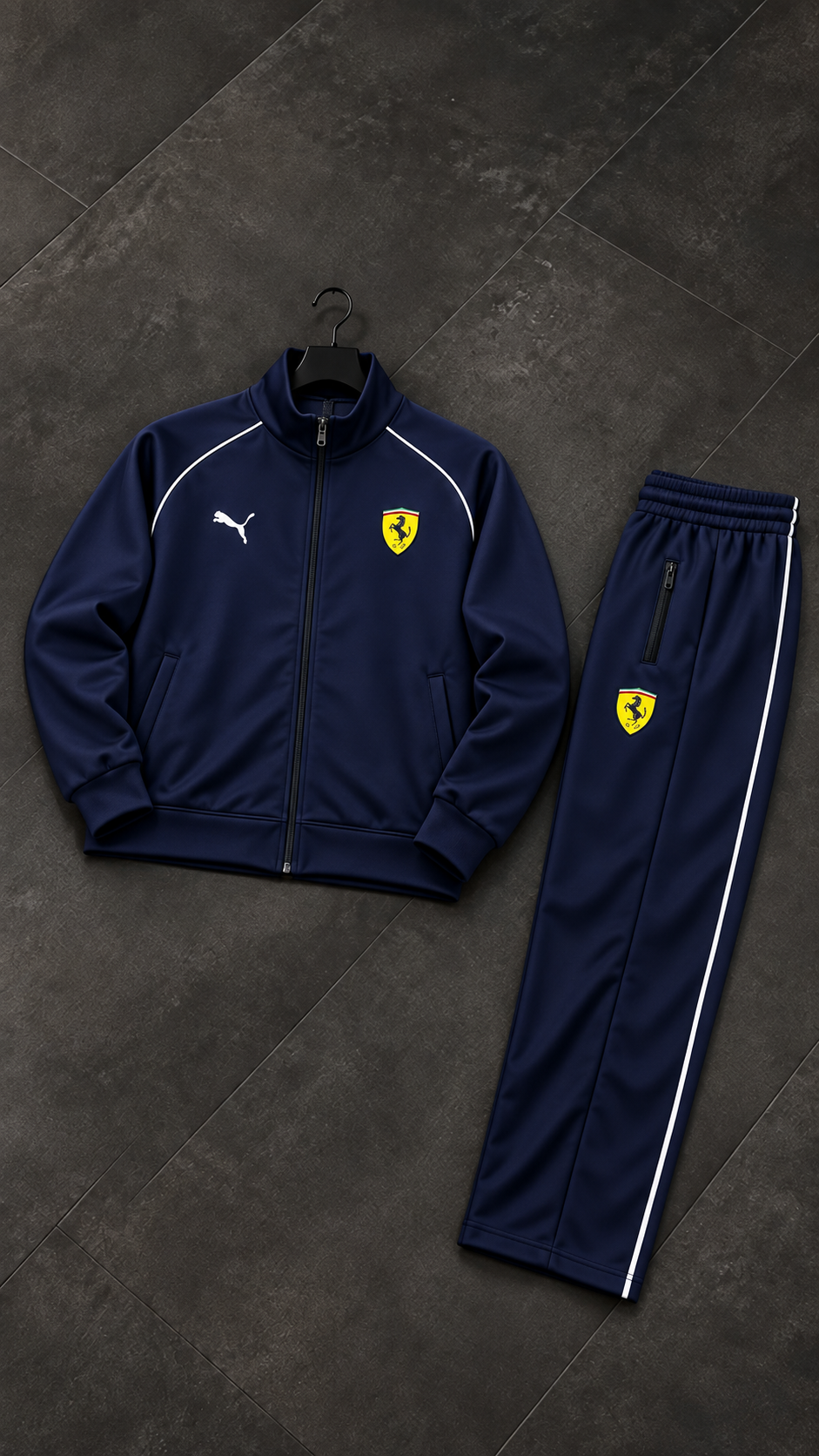Puma Lacivert Eşofman Takım