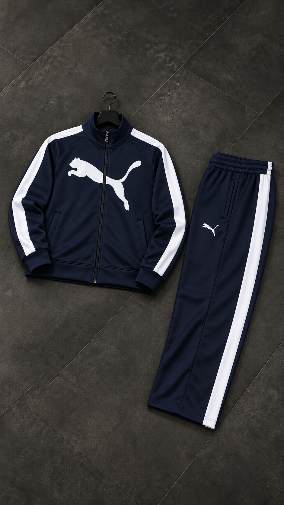 Puma Lacivert Eşofman Takım