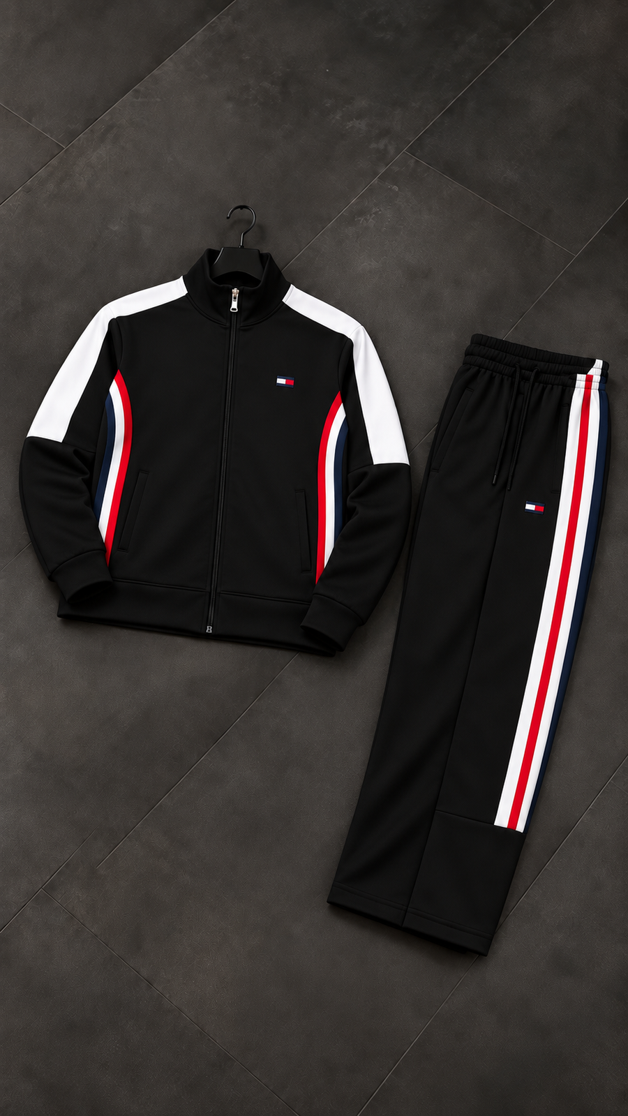 Tommy Hilgfier Siyah İthal Eşofman Takımı